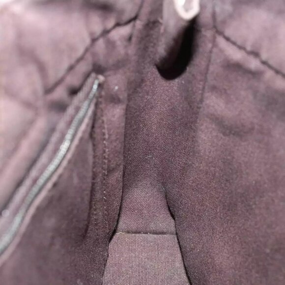 HERMES Fourre Tout PM Hand Bag Canvas Brown - Picture 9 of 16